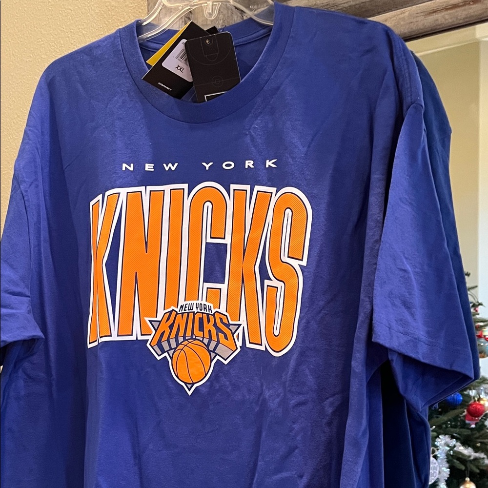 New York Knicks Blue T-Shirt, XXL, NWT